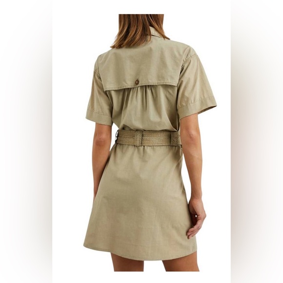 Rails Natalie Trench Cotton Utility Dress Size XS NWT - Picture 2 of 16